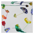 AUFSTELLUNG 3, Acryl/Lw., 190 x 190 cm, 2019